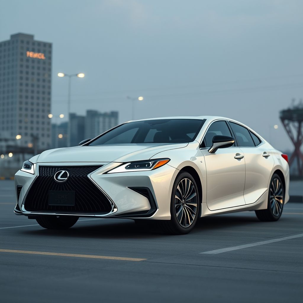 การออกแบบภายนอกของ Lexus ES EV 2025